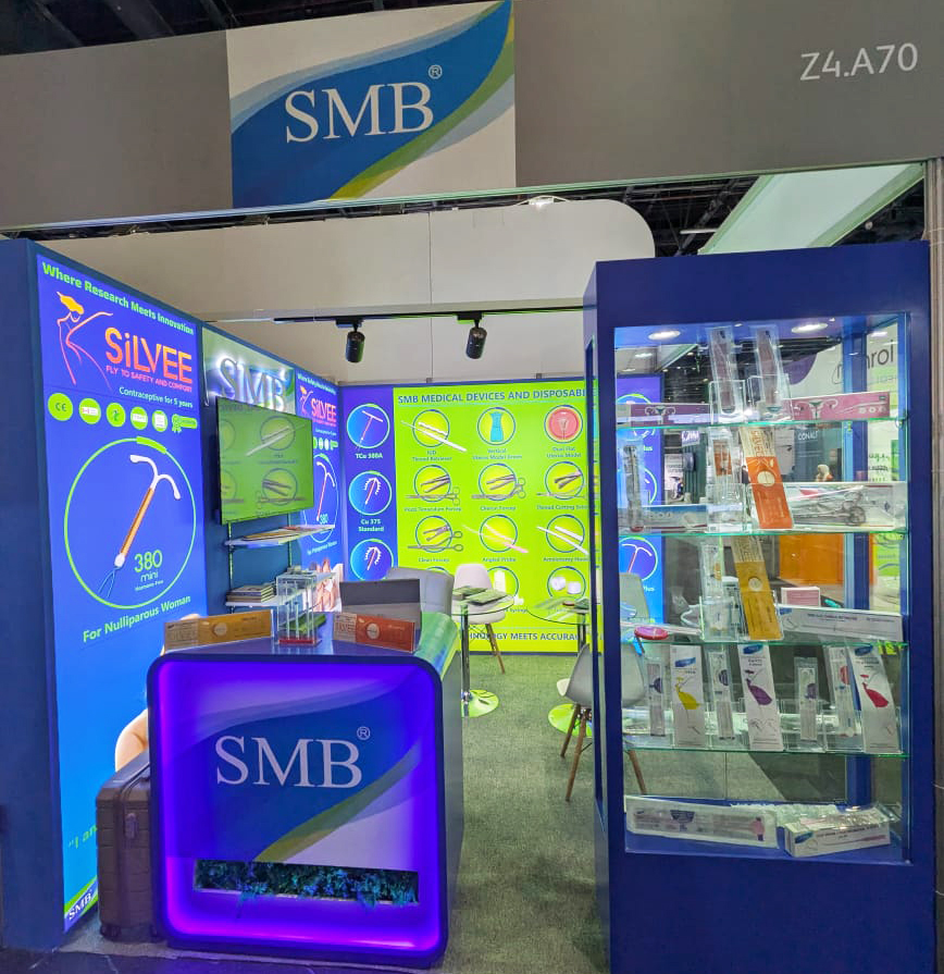SMB Corporation of India booth at arab expo 2025