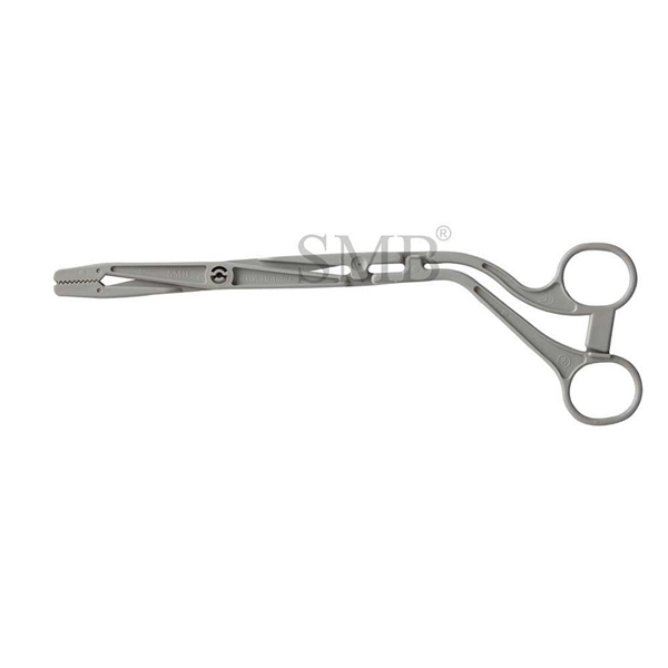 Cheron Forceps serrated jaw sponge holder