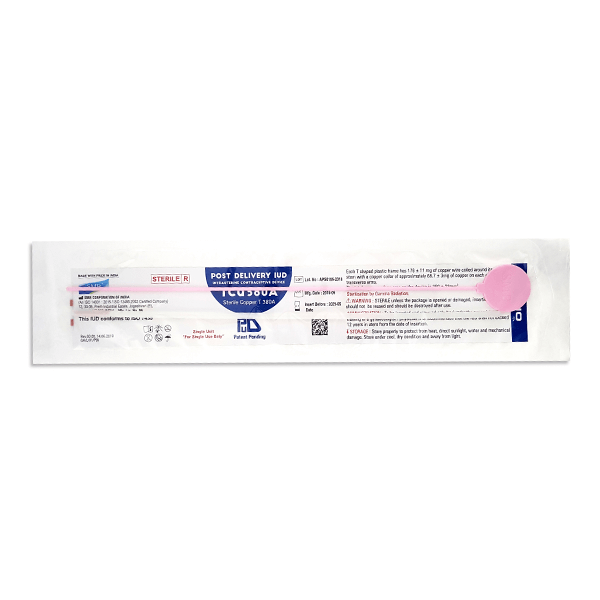 Post Delivery IUD TCu 380A in sterile pouch
