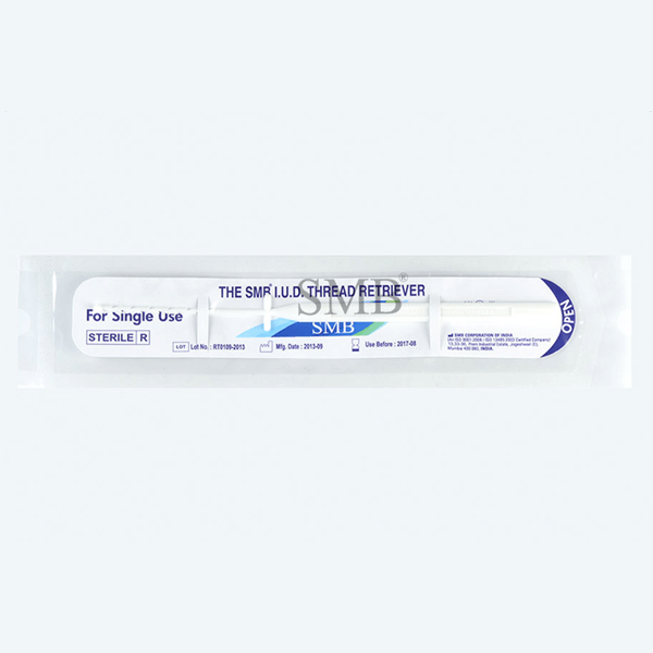 IUD Thread Retriever sterile pouch