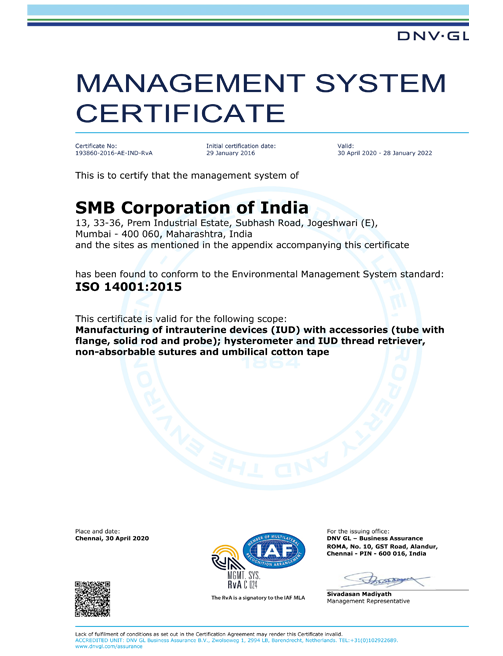 SE ISO 14001 193860 2016 AE IND RvA
